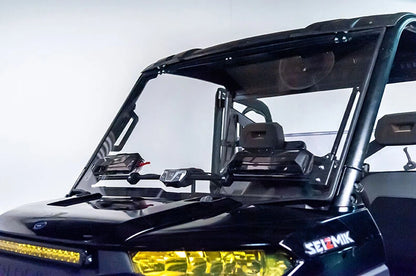 Flip Up Windshield for Polaris Ranger Mid Size EV (2015–2023) 50-50222KIT 500