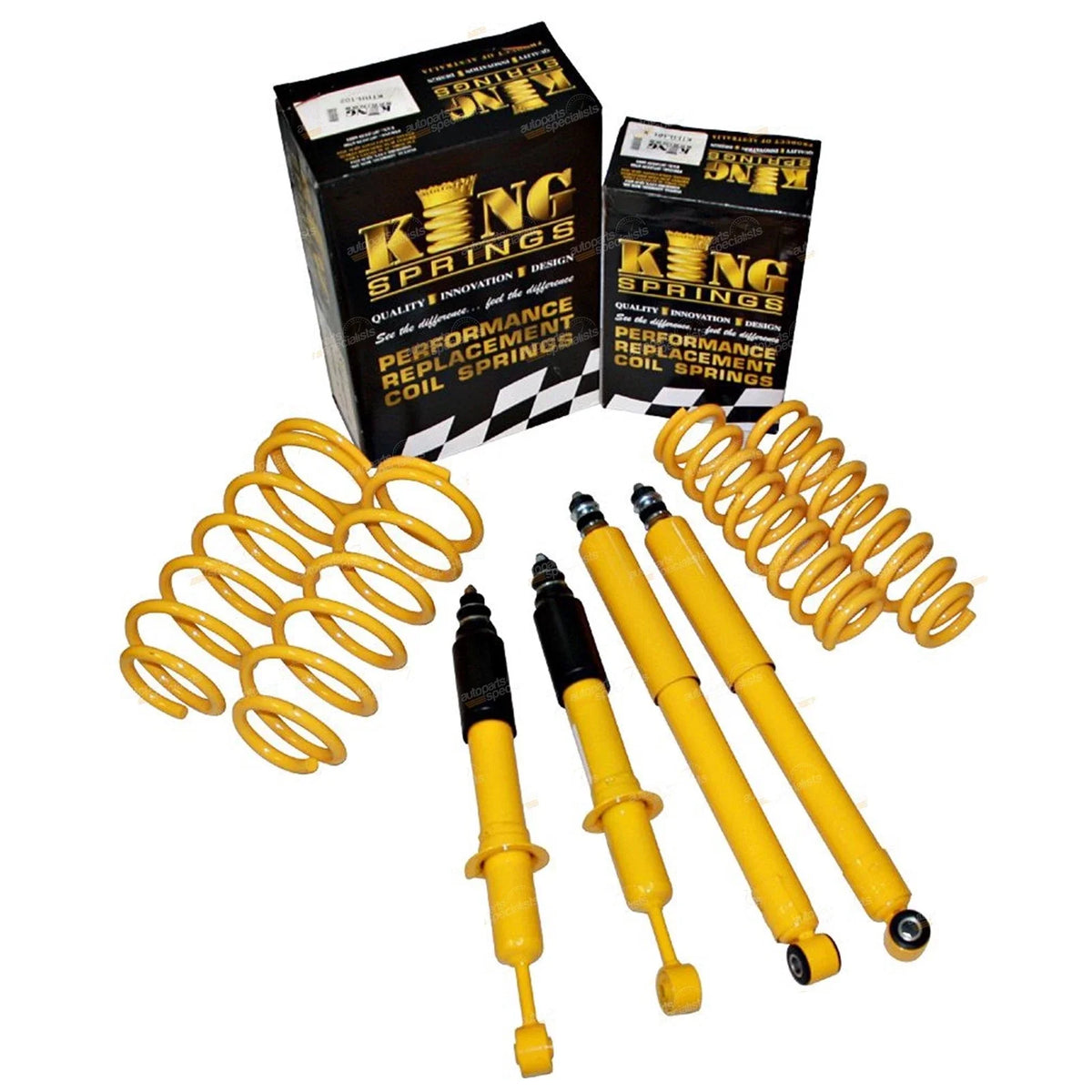Suspension Lift Kit Raised Springs for Toyota Prado (2003–2009)
