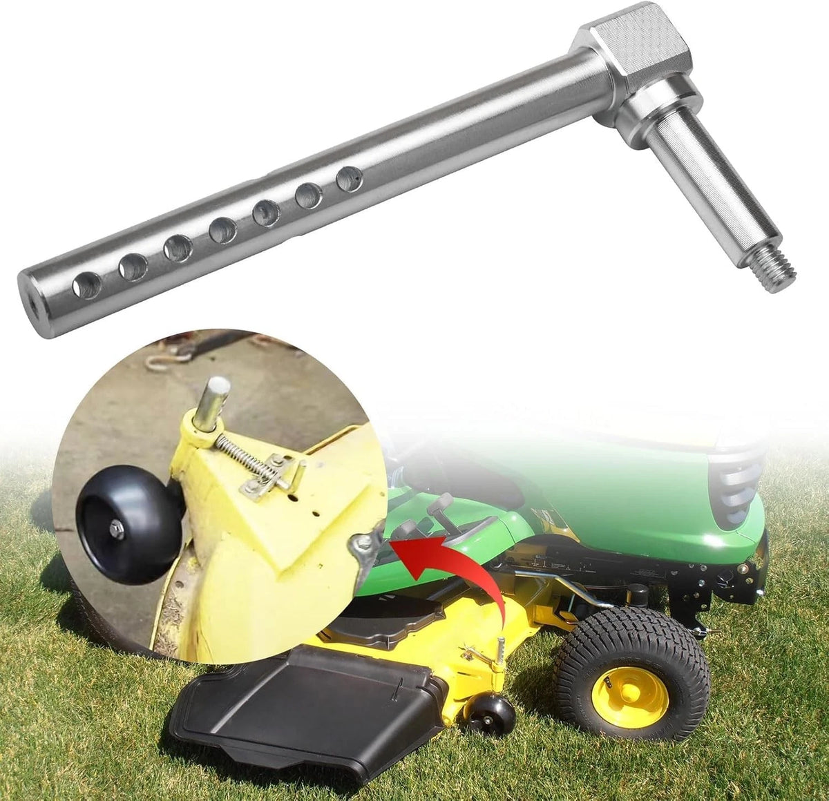 Gauge Wheel Bracket Arm for John Deere X300 (48 54 Decks)