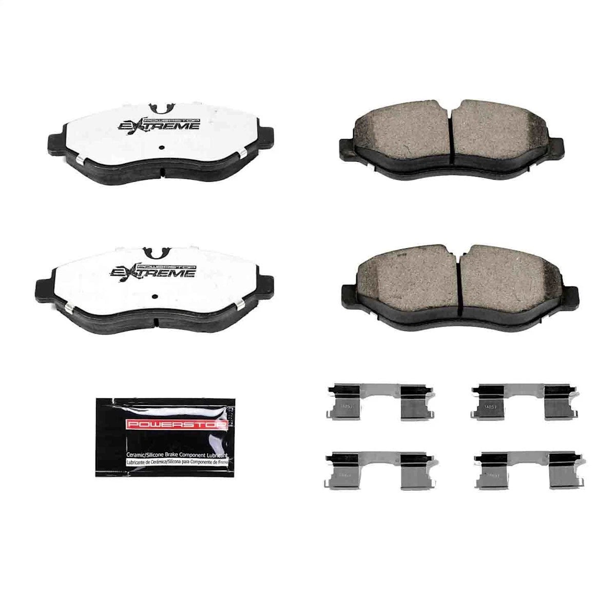 2X Z36-1316 Powerstop Brake Pad Set Front for MB Sprinter (2011–2023)
