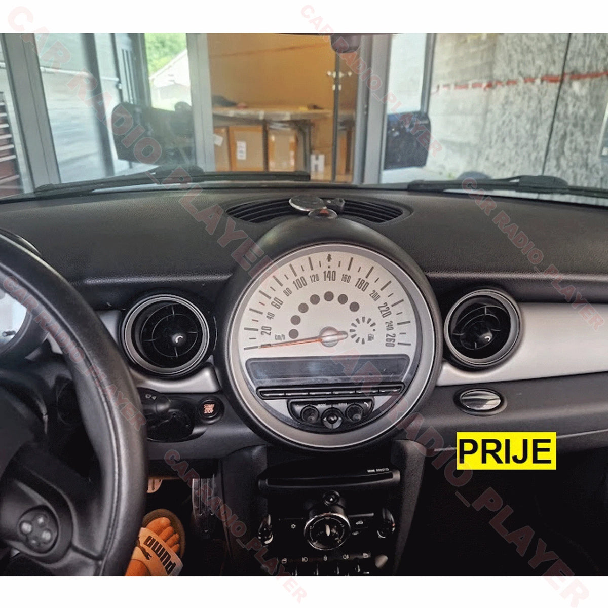 Android 15 Carplay Stereo Radio GPS for Mini Cooper (2007–2014)