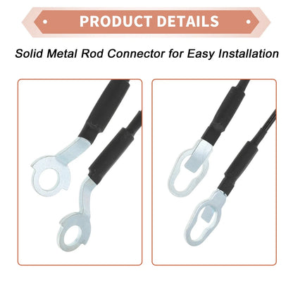 Tailgate Support Cables No.38505/E4TZ9843052A for Ford Ranger (1983–1992)