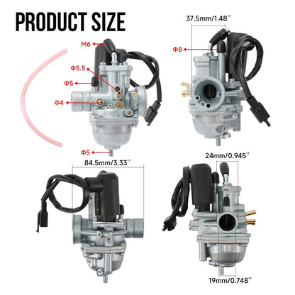 Electric Choke Carburetor for Polaris Scrambler 50 90 Predator 90 (2001–2003)