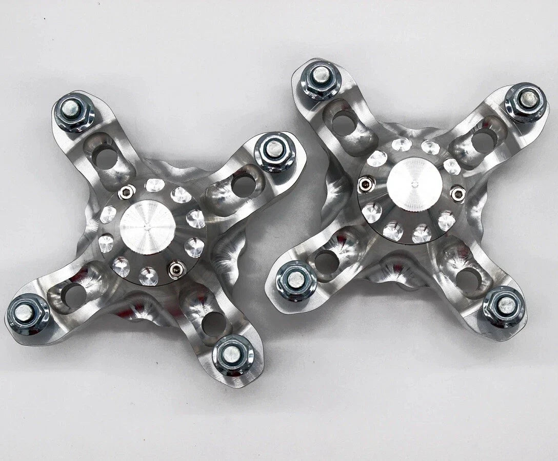 Set of 2 Billet Front Wheel Hubs for Honda TRX 400EX 450R 450ER (2006–Present)