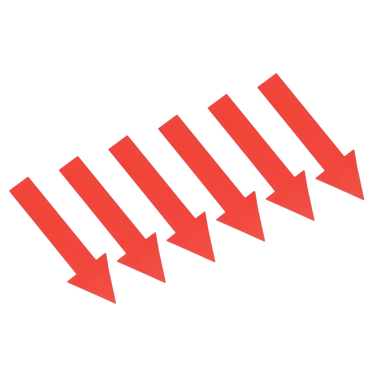 Arrow Sticker for Directional Signage (4 Inch, Removable PVC)