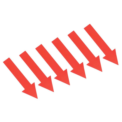 Arrow Sticker for Directional Signage (4 Inch, Removable PVC)
