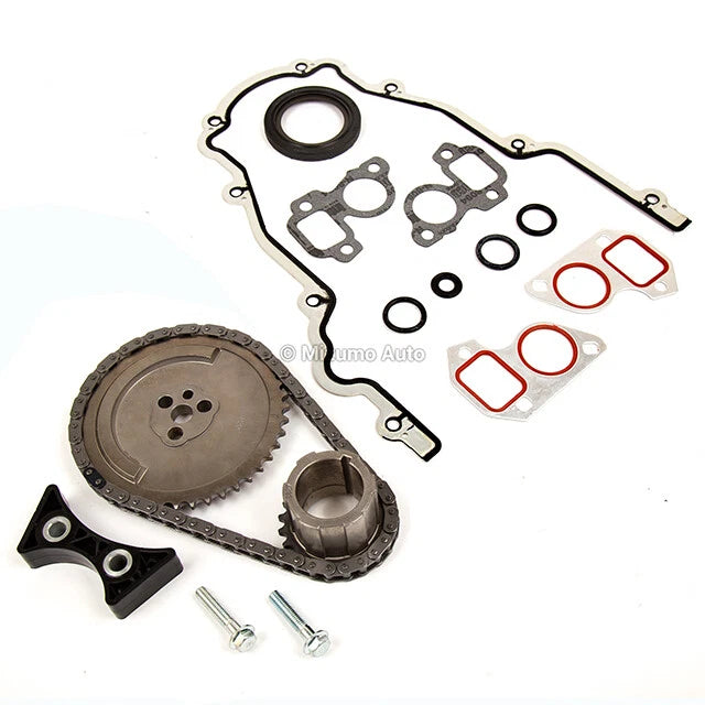 Timing Chain Kit Cover Gasket for Cadillac Buick Chevrolet GMC (2003–2007)