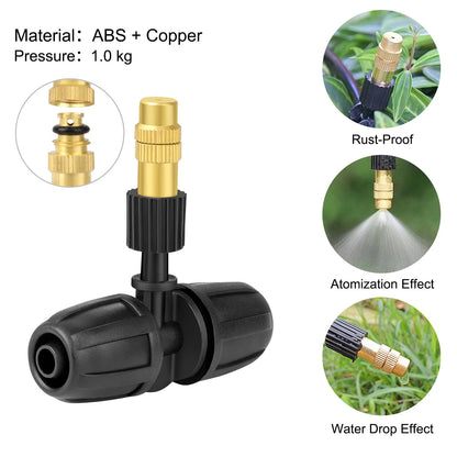 20pcs Misting Water Nozzles for Patio Cooling System