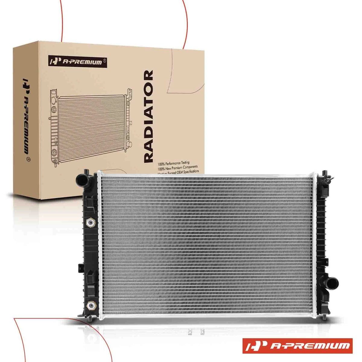 Radiator w/ Oil Cooler for Ford Fusion Mercury Milan (2010–2012) BE5Z8005F, CU13126