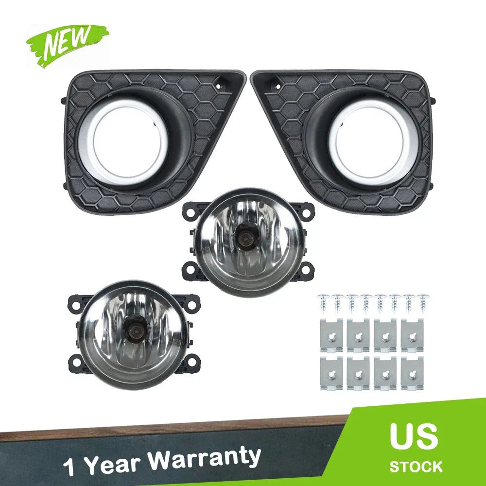 Fog Light Assembly Set for Honda Accord 2013–2015 (2.0L, 3.5L) w/Bulb