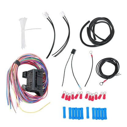 12 Circuit Universal Wire Harness for Street Hot Rat Muscle Car