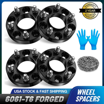 1" 5x115 Hubcentric Wheel Spacers for 2006–2023 Dodge Charger (14x1.5)