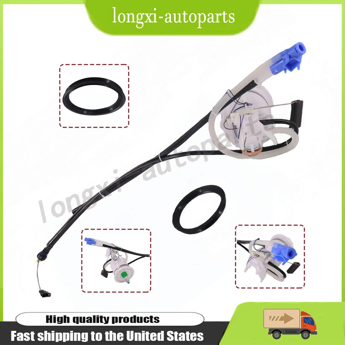 Fuel Filter with Level Sensor for MINI Cooper R50, R53 (2001–2008) 16146765122, 16146759956, 16146762071, 16146756186
