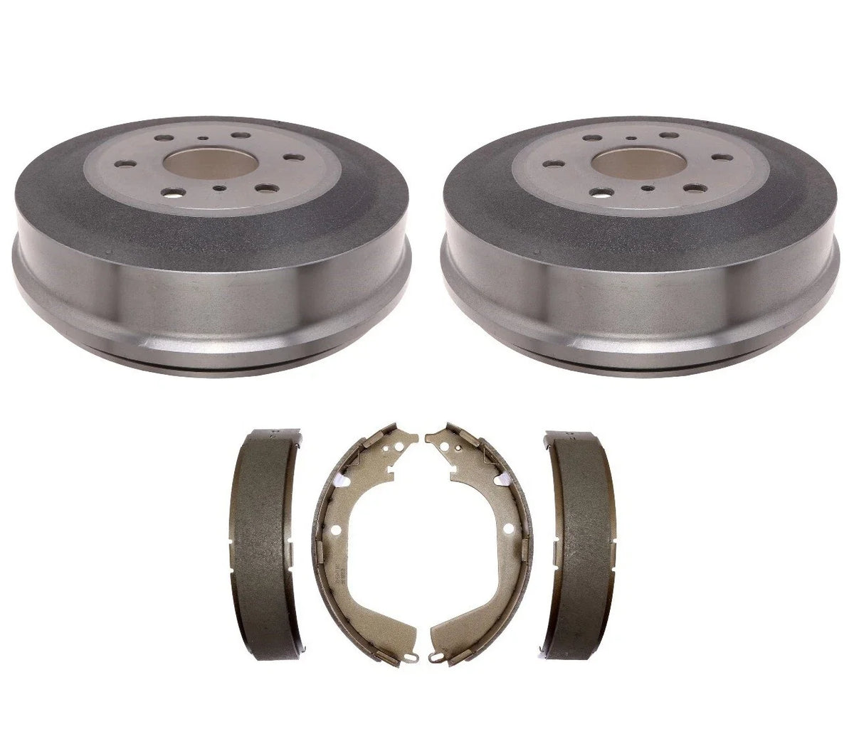 ACDelco Rear Brake Kit Drums and Shoes for Chevy Silverado 1500 GMC Sierra (2007–2014)