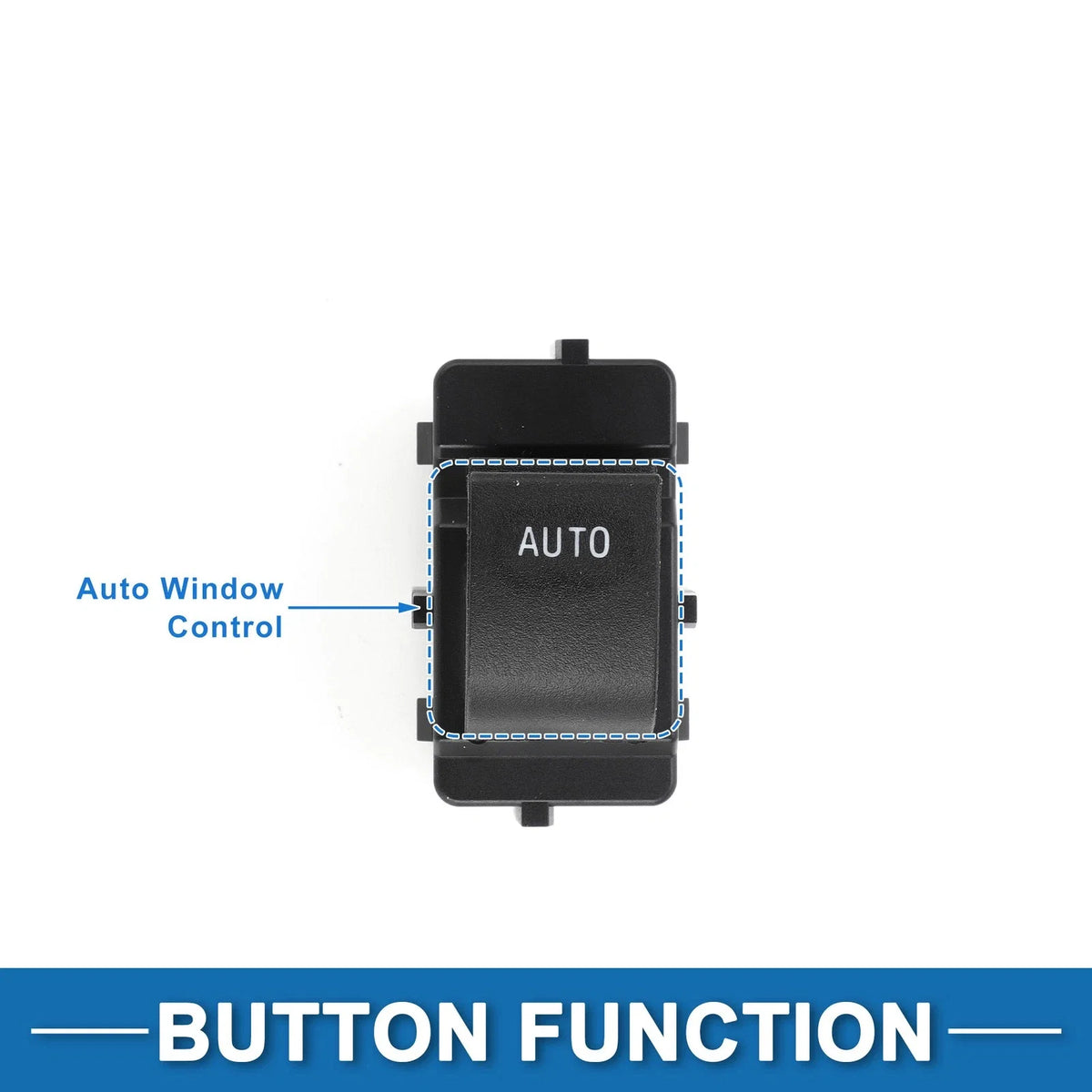 Rear Power Window Switch for Ford F-150 (2009–2014)