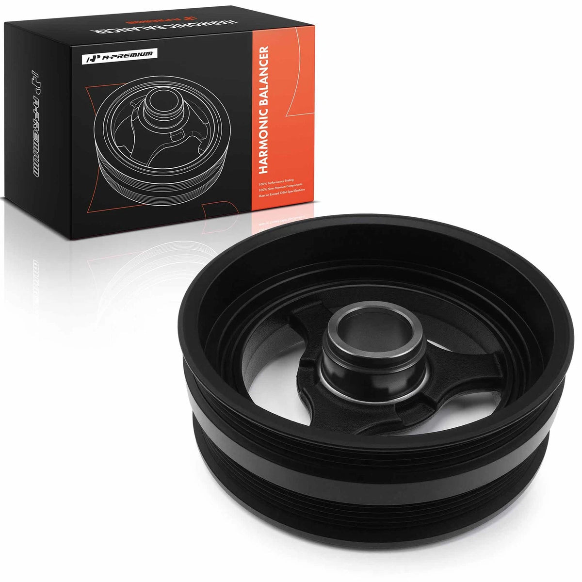 Engine Harmonic Balancer for Chevrolet Camaro (2014–2015) Corvette (2006–2013) 12599862, 12580710, 12675716, 594-542