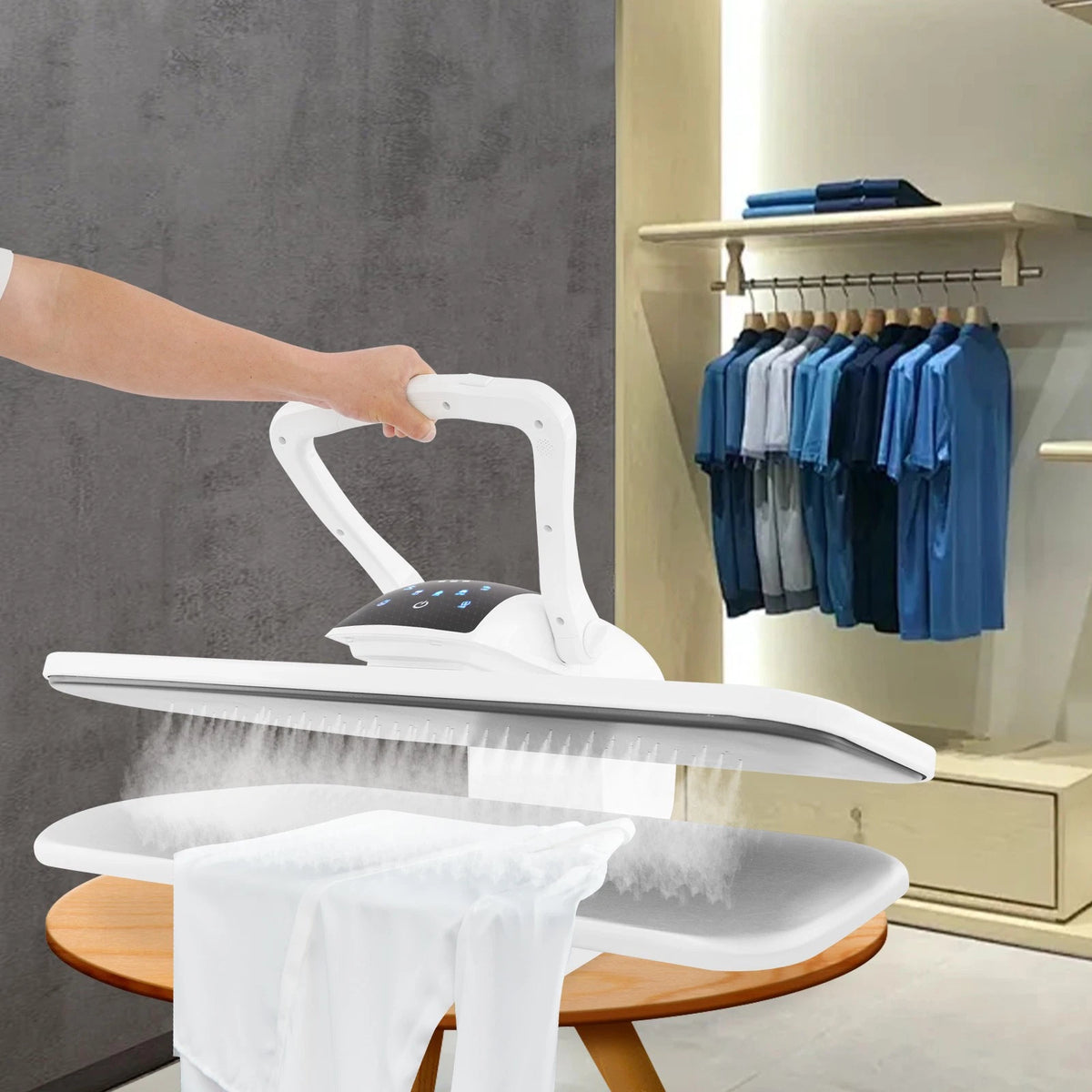 36 Inch Steam Iron Press Machine 1600W for Fabric