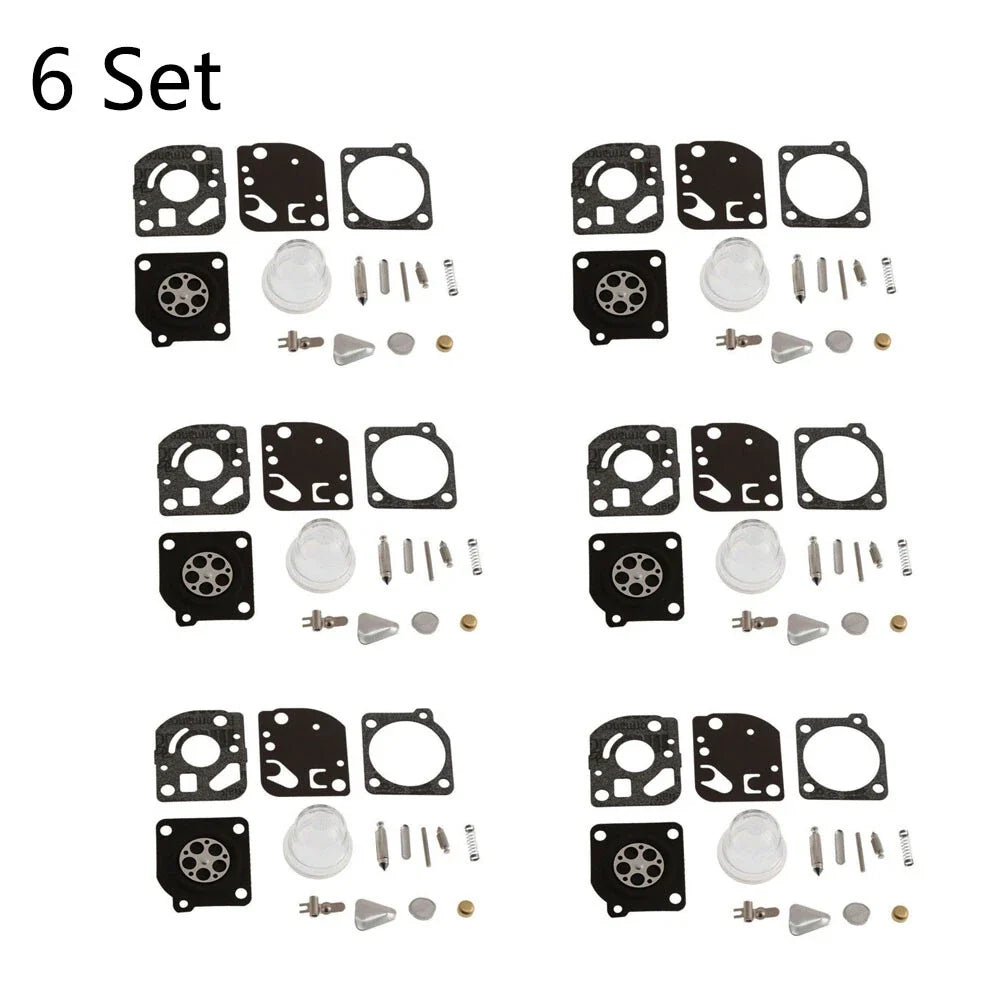 Set of 6 Carb Gasket Kit for ZAMA C1U C1Q RB-47 (WeedEater)