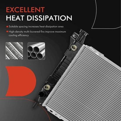 Radiator with Trans Oil Cooler for Ford Aerostar (1986–1997)