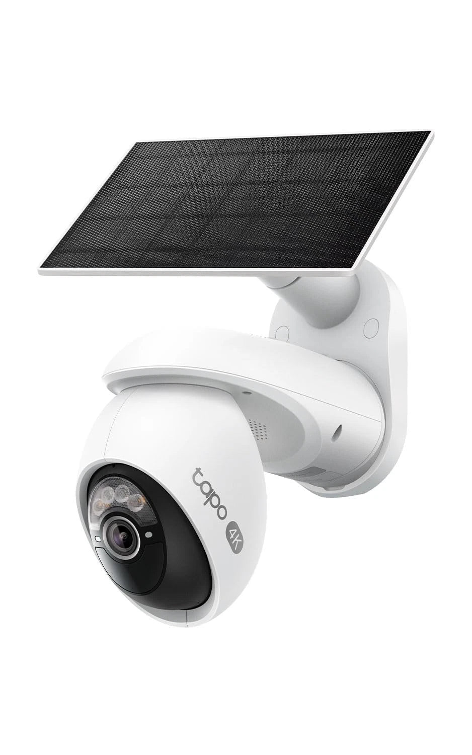 4K Outdoor Pan/Tilt Wireless Security Camera for Tapo (Battery, White)
