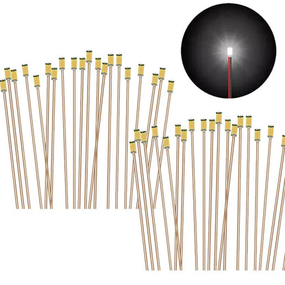 50PC Pre Wired White SMD LEDs Lighting Kit
