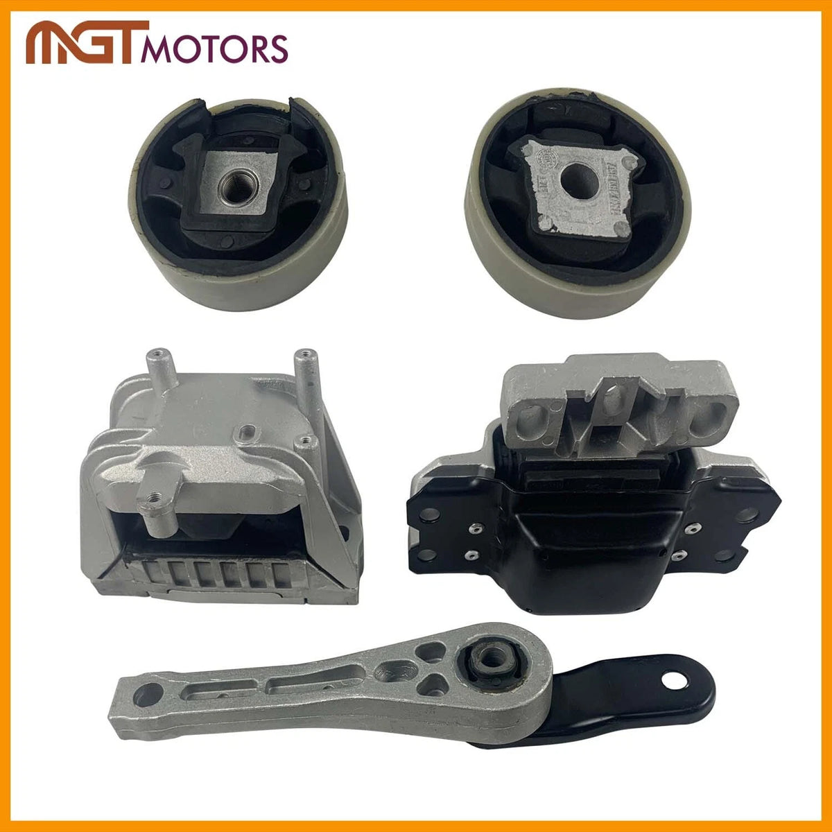 Engine Motor Transmission Mount Kit for VW Jetta 2.5L (2006–2010) 1K0199855K, 1K0199855L, 1K0199855AE, 1K0199855AN, 1K0199855BB