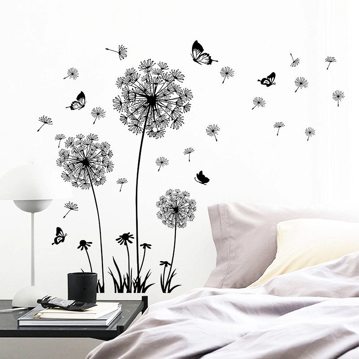Wall Decals for Dandelion Butterfly