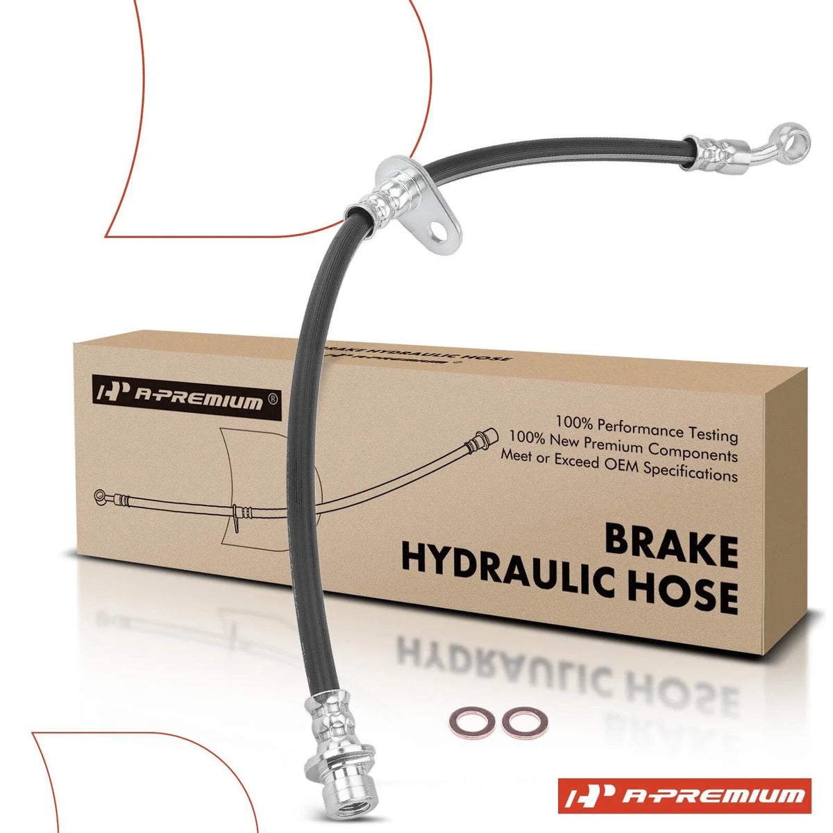 Brake Hydraulic Hose for Acura RDX (2007–2012) Honda CR-V (2012–2016)