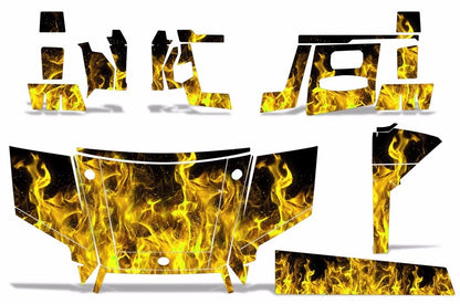 UTV Graphics Stickers Decal for Polaris Ranger Diesel/Crew/900XP (2013–2017)