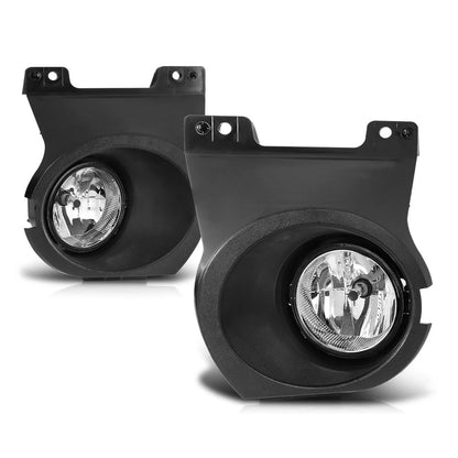 Clear Lens Fog Lights with Bezels for Ford F150 (2011–2014)