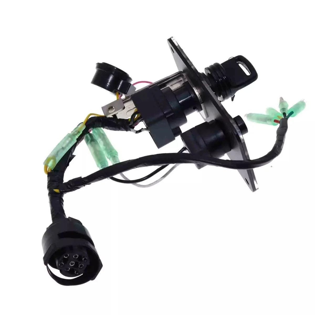 Outboard Single Engine Key Switch Panel for Yamaha (704-82570-12-00)