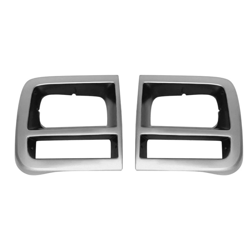 Set of 2 Headlight Bezels for GMC Safari (1992–1996) MLX-PAIR-SHE931-96CL-CL360A53