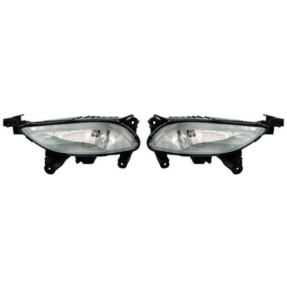 Fog Light Assembly for Hyundai Sonata (2011–2013) PLX-M0-321-2025L-AQ-CL360A55, HY2592134, HY2593134