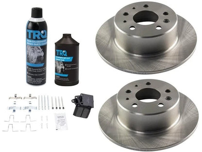 Brake Pad and Rotor Kit for Mercedes 350SD (1991) 86672XWSY
