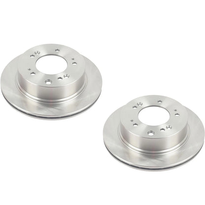 Set of 2 Powerstop Brake Discs Rear for Kia Sorento (2007–2009) - SET-P15JBR1519-2