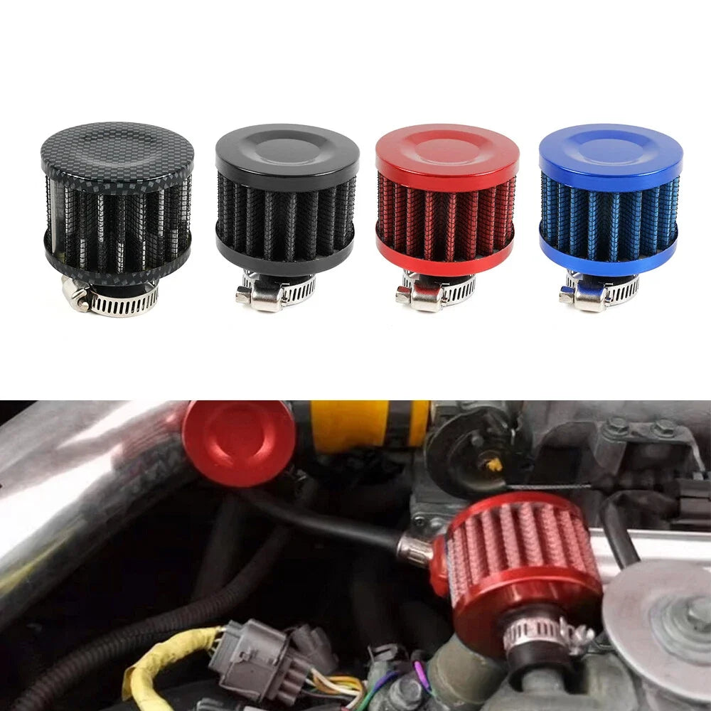 12mm Cold Air Intake Filter for Turbo Vent Crankcase Valve Cover