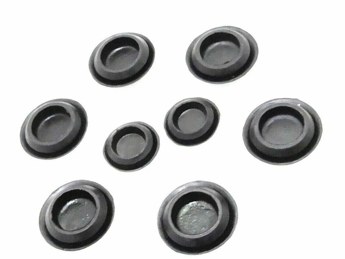 Set of 4 Floor Roll Bar Hole Rubber Caps for Suzuki Samurai Jimny
