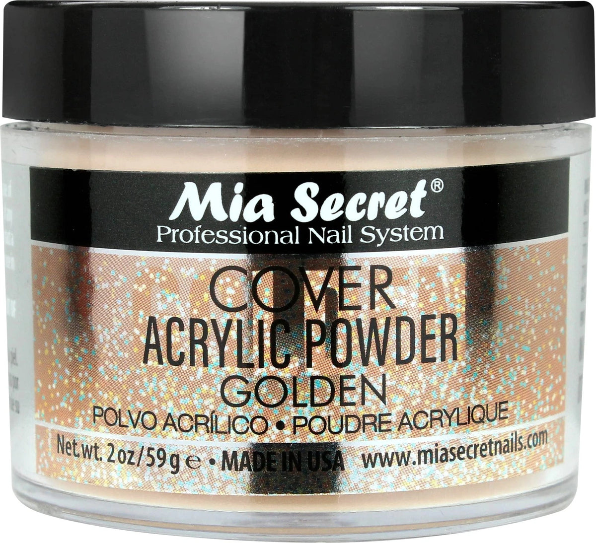 Cover Golden Mia Secret Acrylic Powder for Universal Use (2 oz)