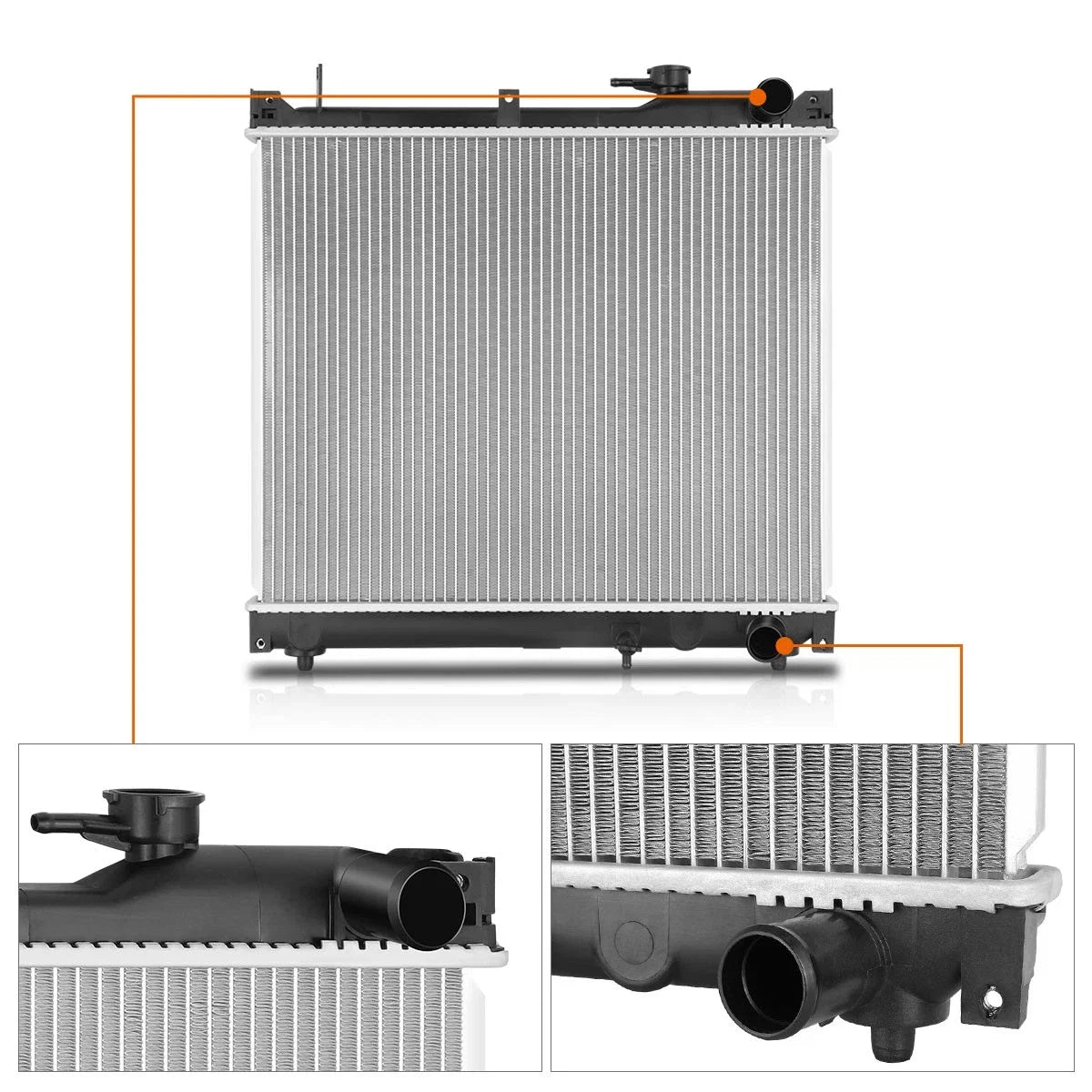 Aluminum Core Cooling Radiator for Suzuki Vitara 1999–2002 DPI-13028