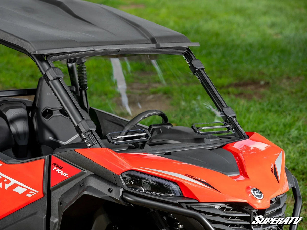 Vented Scratch Resistant Full Windshield for CFMOTO ZForce 950 Sport (2019–2023)