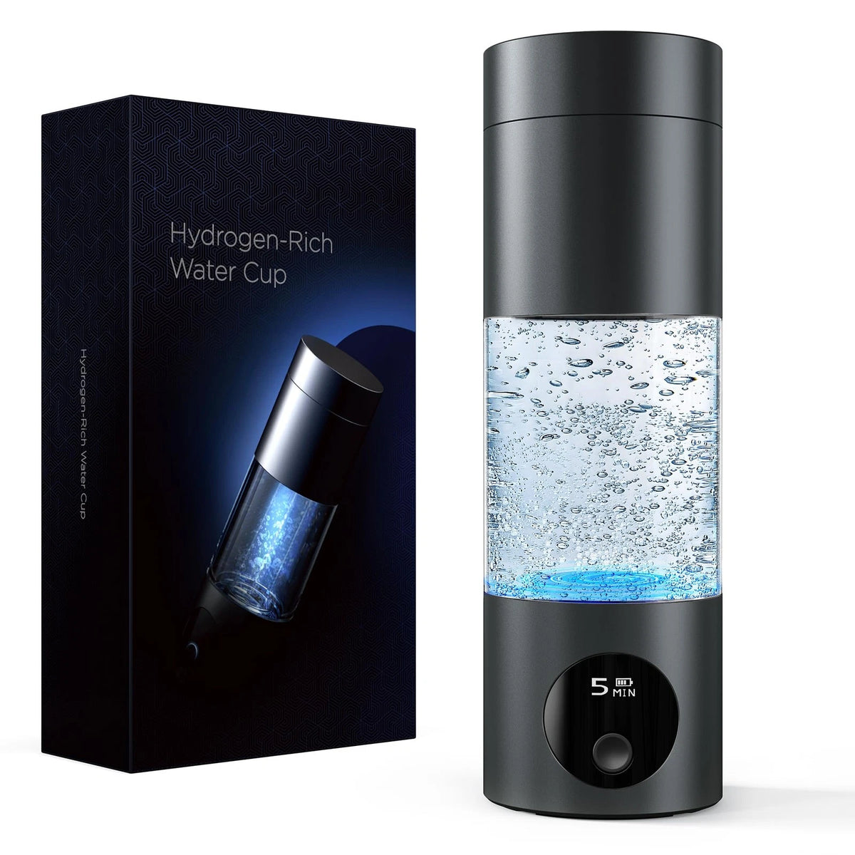 Hydrogen Water Bottle for Universal Use (Up to 6000 PPB)