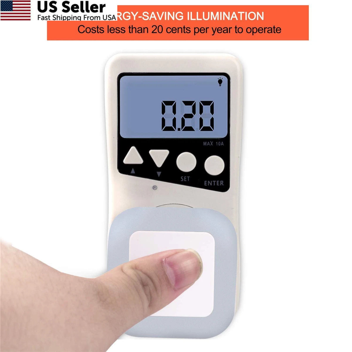 6X LED Night Light Lamp with Smart Sensor for Home Use