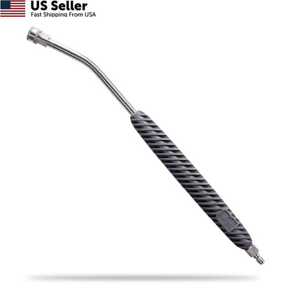Active Washer Extension Wand for Hard to Reach Areas During Car Wash