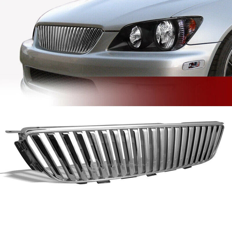 Chrome ABS Vertical Style Grille for Lexus IS300 (2001–2005) FG831