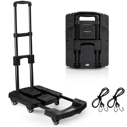 Folding Hand Truck for Voipvvii (500lbs Capacity, Portable, Heavy Duty)