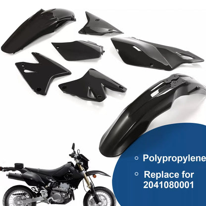Complete Motorcycle Plastic Kit Fairing Set for Suzuki DRZ400S DRZ400SM (2000–2023)