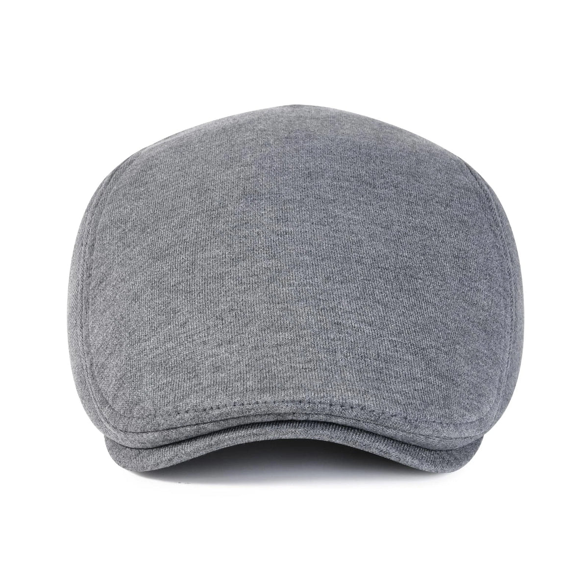 Men's Cotton Flat Ivy Gatsby Newsboy Driving Hat - Dark Grey