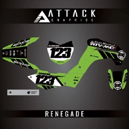 Complete Bike Graphics Kit for Renegade (206-979-0134)