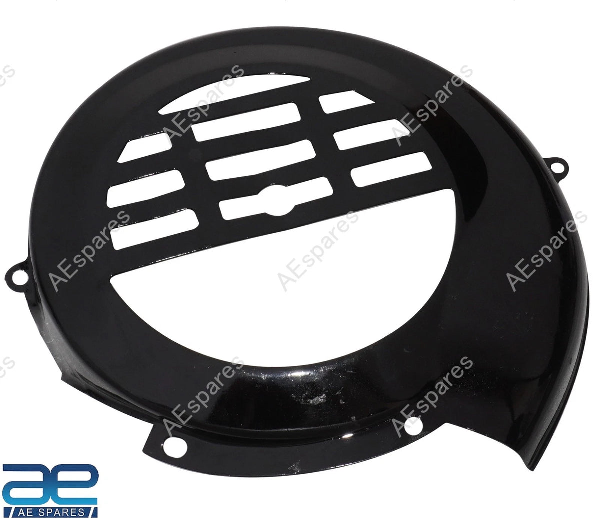 Fan Cover Steel Black for Vespa PK 50 125 (1978–1990)