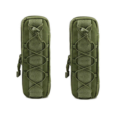 2X Tactical Pouch for Military Knife Sheath EDC Tool Flashlight Holder